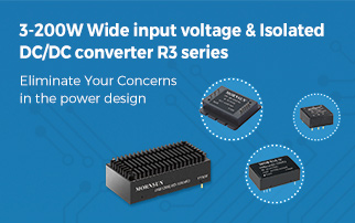 3-200W Wide Input Voltage&Isolated DC/DC Converter R3 Series