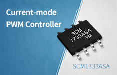 Current-mode PWM Controller Integrated Circuit SCM1733ASA with <75mW Standby Consumption And 650V Power MOS