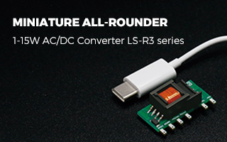 Miniature All-rounder AC/DC Converter LS-R3 Series