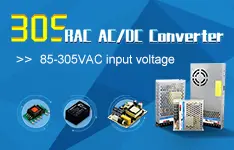 AC/DC Converter 305RAC Family:  305 Input Reliable under All Conditions