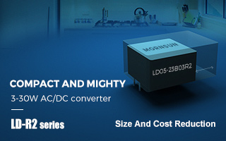 3-30W Ultra-compact Cost-effective AC/DC Converter LD-R2