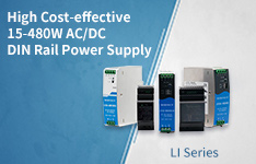 MORNSUN 30-480W compact ACDC DIN-Rail power supplies are widely used in many applications