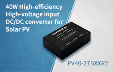 New Series High-Voltage DC/DC Converter from Mornsun Will Beyond Your Expectations - PV40-27BxxR2 Series
