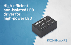 High-efficient non-isolated LED driver for high-power LED --- KC24H-xxxR3 Series