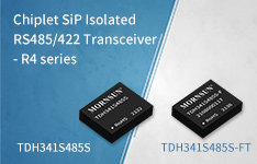 Integrated isolated 3.3V/5V power, the Chiplet RS485/422 Transceiver - R4 series