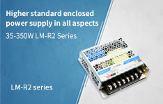 Higher Standard Enclosed Power Supply in All Aspects - 35-350W LM-R2 Series