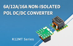 6A/12A/16A Non-isolated POL DC/DC Converter K12MT Series
