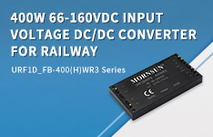 400W 66-160VDC input voltage DC/DC converter for Railway