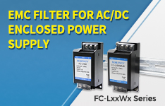 EMC Filter for AC/DC Enclosed Power Supply - FC-LxxWx Series