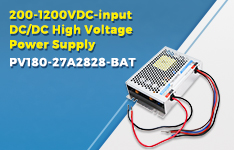 200-1200VDC-input DC/DC High Voltage Power Supply - PV180-27A2828-BAT