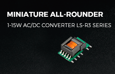 Safety Distance Design Solution for Miniature All-rounder AC/DC Converter LS Series