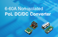 6-60A Non-isolated PoL DC/DC Converter 