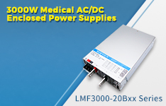 3000W Medical AC/DC Enclosed Power Supplies – LMF3000-20Bxx Series