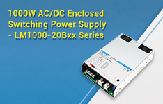 1000W AC/DC Enclosed Switching Power Supply - LM1000-20Bxx Series