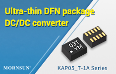 Ultra-thin DFN package DC/DC converter - KAP05_T-1A Series