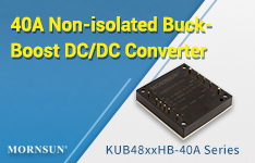 40A Non-isolated Buck-Boost DC/DC Converter - KUB48xxHB-40A Series