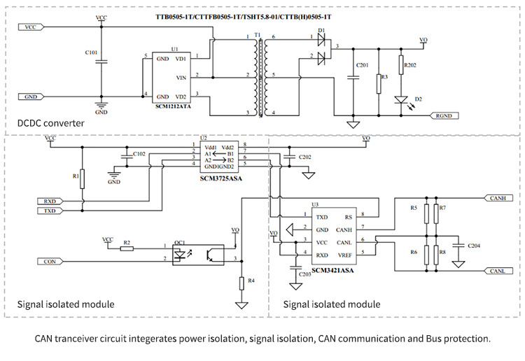 Expanded application circuit