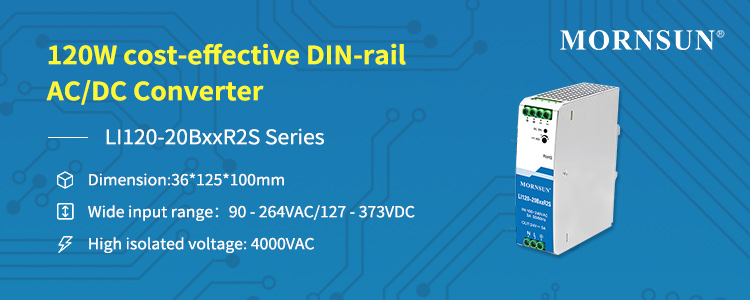 120W Cost-effective DIN-rail AC/DC Converter—LI120-20BxxR2S Series.jpg