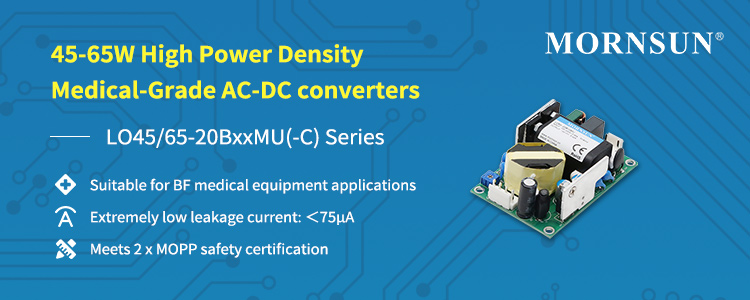 45-65W High Power Density ACDC Specialized For Medical Power—LO4565-20BxxMU(-C) series.jpg