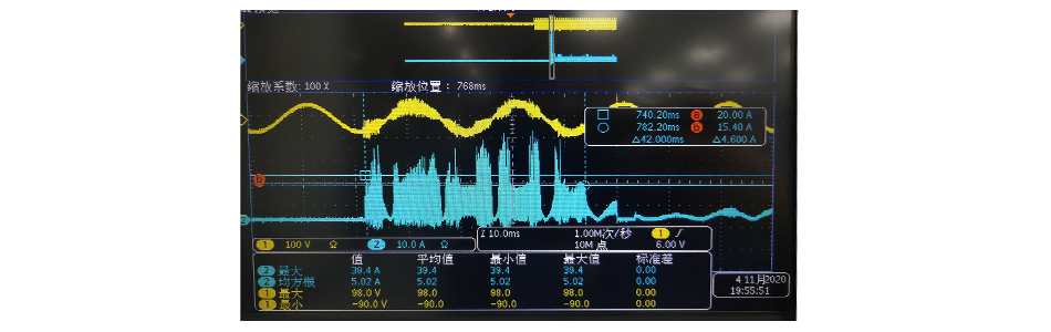 Figure 3. Conduction waveform of relay contact.jpg