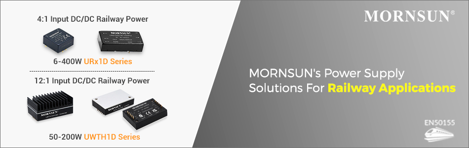 MORNSUN's solutions for railway