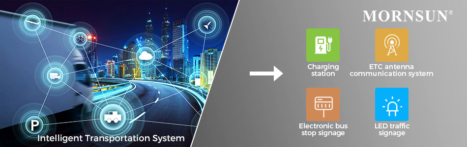 MORNSUN's Enclosed SMPS Power Supplies for the Intelligent Transportation Industry