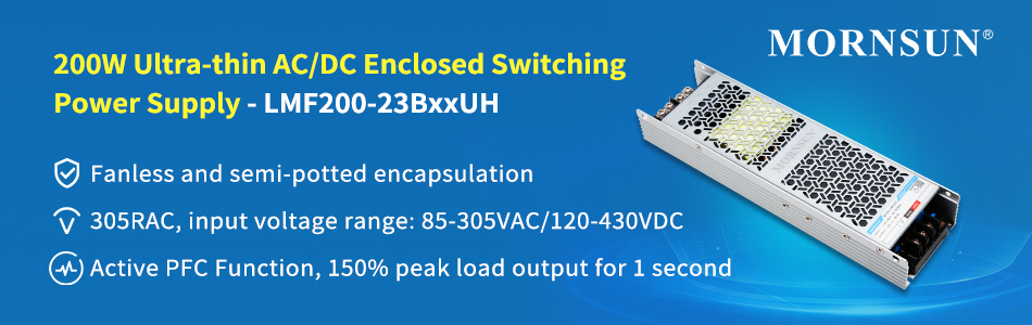 Mornsun SMPS - LMF200-23BxxUH
