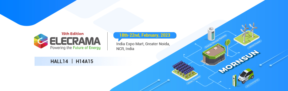 Visit MORNSUN at ELECRAMA 2023