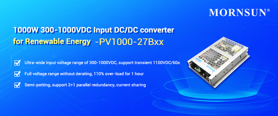 1000W 300-1000VDC Input DC/DC converter for Renewable Energy - PV1000-27Bxx.jpg