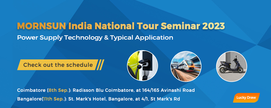Join Us: MORNSUN India National Tour Seminar 2023 at Coimbatore & Bangalore in Sep.