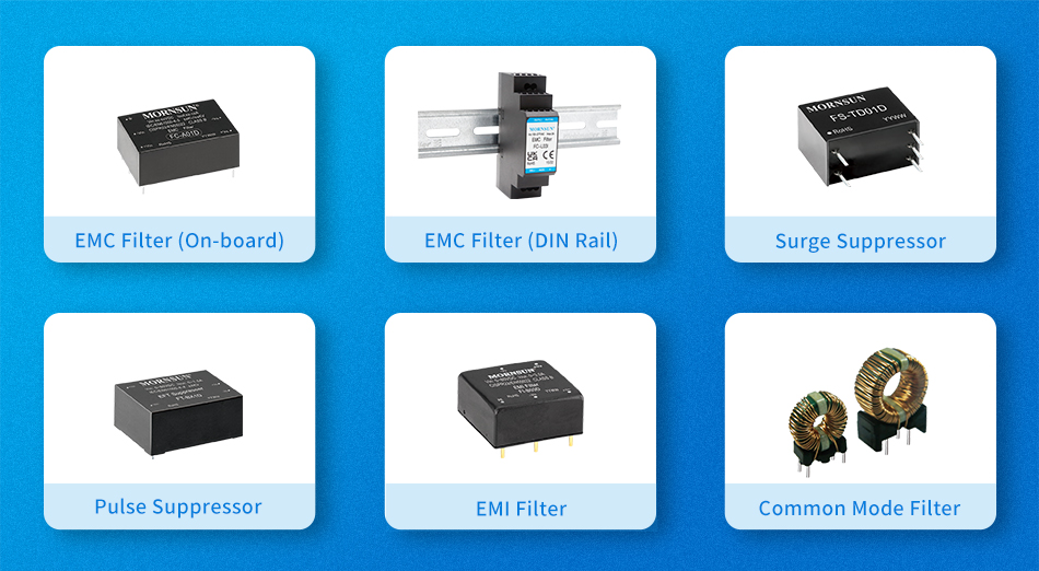 Different types of EMC auxiliaries