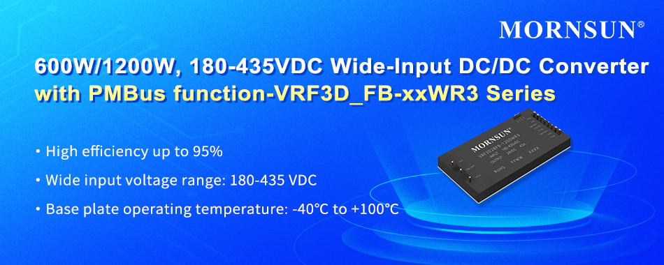 600W/1200W, 180-435VDC Wide-Input DC/DC Converter with PMBus function - VRF3D_FB-xxWR3 Series.jpg