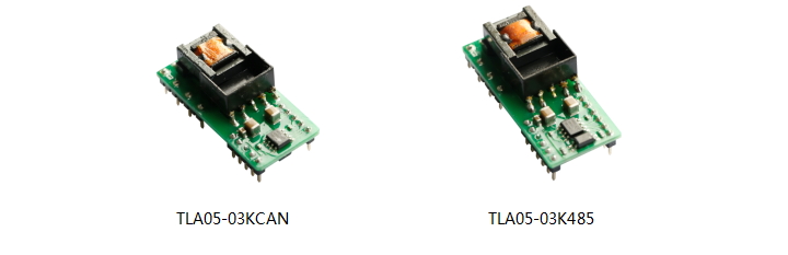 3W AC/DC converter integrated CAN/485 transceiver(-TLAxx-03KCAN & TLAxx-03K485 for Industrial Control)