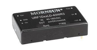 MORNSUN Expands Rail R3 DC/DC converters up to 40W in 2*1 package