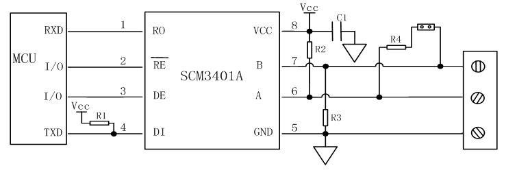 Half-duplex Enhanced RS-485 Interface Chip Compatible With Traditional 485 Chip