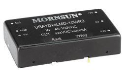 EN50155 Compliance Dual Output DC/DC Converters for Railway- URA1D-(X)LMD-10WR3 Series