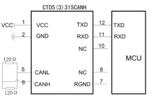 Typical circuit block diagram