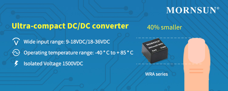 1-3W Ultra-compact Dual-output DC/DC Converter