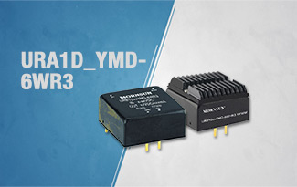 EN50155-compliant 6W Rail DC/DC Converters URA1D_YMD-6WR3 Series