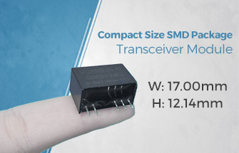 Compact Size SMD Package CAN/RS485/RS232 Transceiver Modules - TDx31SCANH(FD), TDx31S485(H/H-E/H-A), TDx31S232H Series