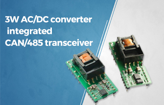 3W AC/DC converter integrated CAN/485 transceiver-TLAxx-03KCAN & TLAxx-03K485(L)