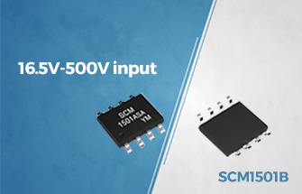 16.5V-500V input, high efficiency, energy-saving control IC for contactors - SCM1501B