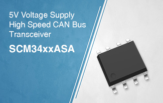 5V Voltage Supply, High Speed CAN Bus Transceiver - SCM34xxASA