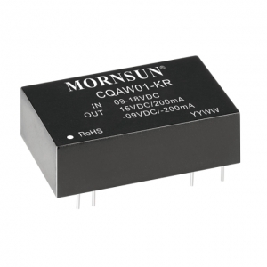 MORNSUN_Driver-LED/IGBT Driver(SiC/GaN)_Power Module for IGBT Driver_CQAW01-KR