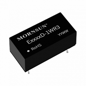 MORNSUN_DC/DC-Fixed Input_SIP/DIP Unregulated Output (0.25-3W)_E05_D-1WR3