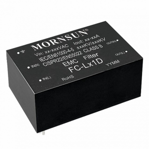 MORNSUN_Вспомогательные модули-Auxiliary Device_EMC Filter (On-board)_FC-L01D