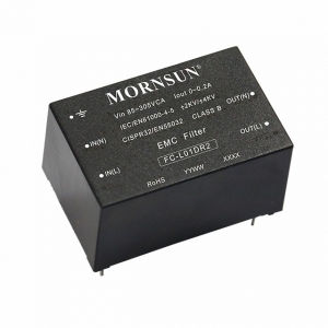 MORNSUN_補助モジュール-Auxiliary Device_EMC Filter (On-board)_FC-L01DR2