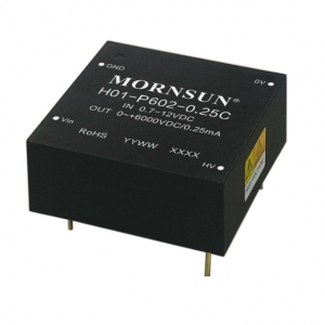 MORNSUN_DC/DC-High Voltage Output Converter_Output Voltage ≤8KV_HO1-P(N)602-0.25C