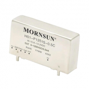 MORNSUN_DC/DC-High Voltage Output Converter_Output Voltage ≤3KV_HO1-P(N)xxxxS-0.5C