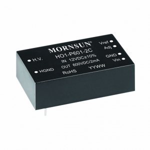 MORNSUN_DC/DC-High Voltage Output Converter_Output Voltage ≤1KV_HO1-P601-2C